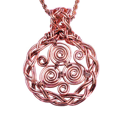 Handmade Triskelion Protection Amulet