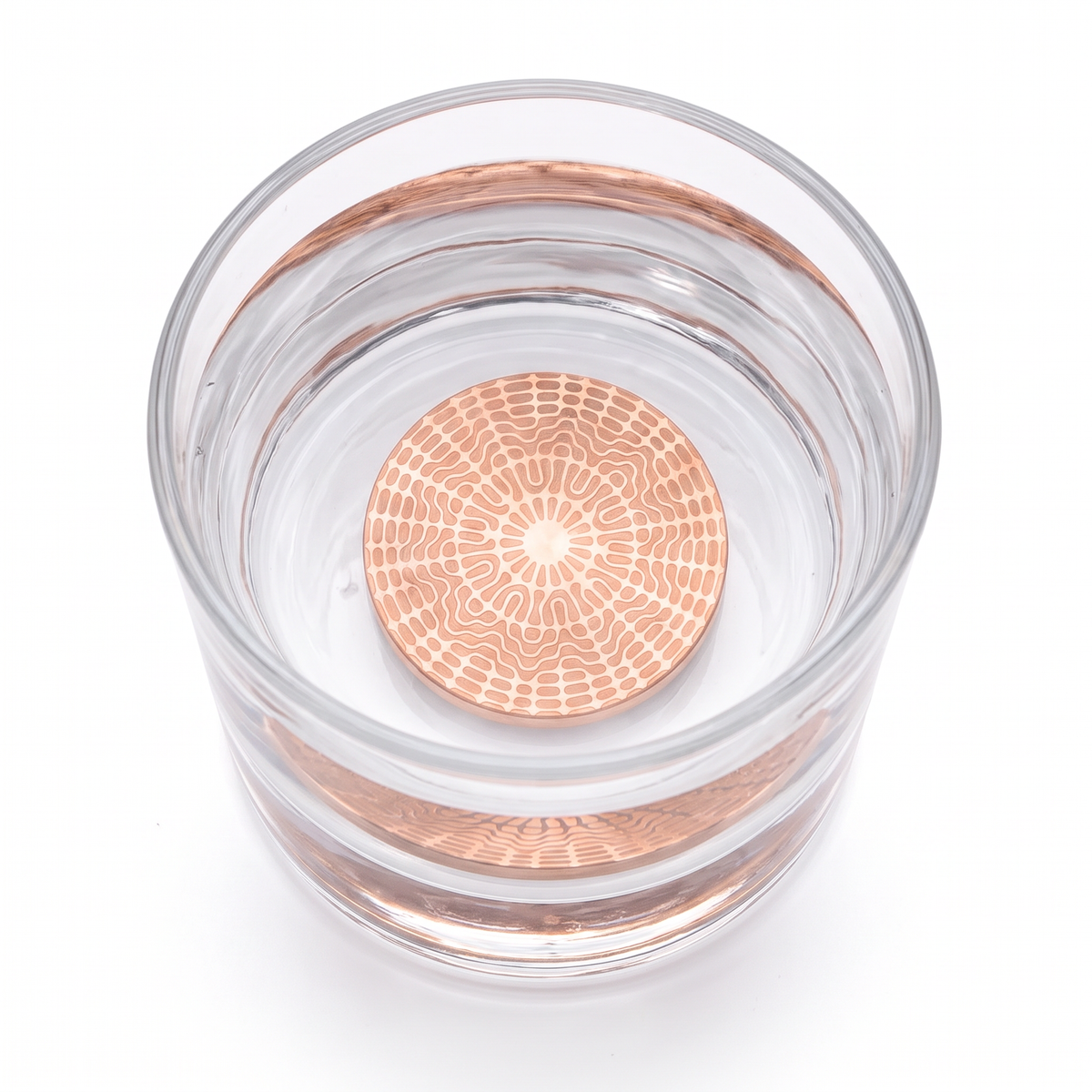 Pure Copper Imprint Disc