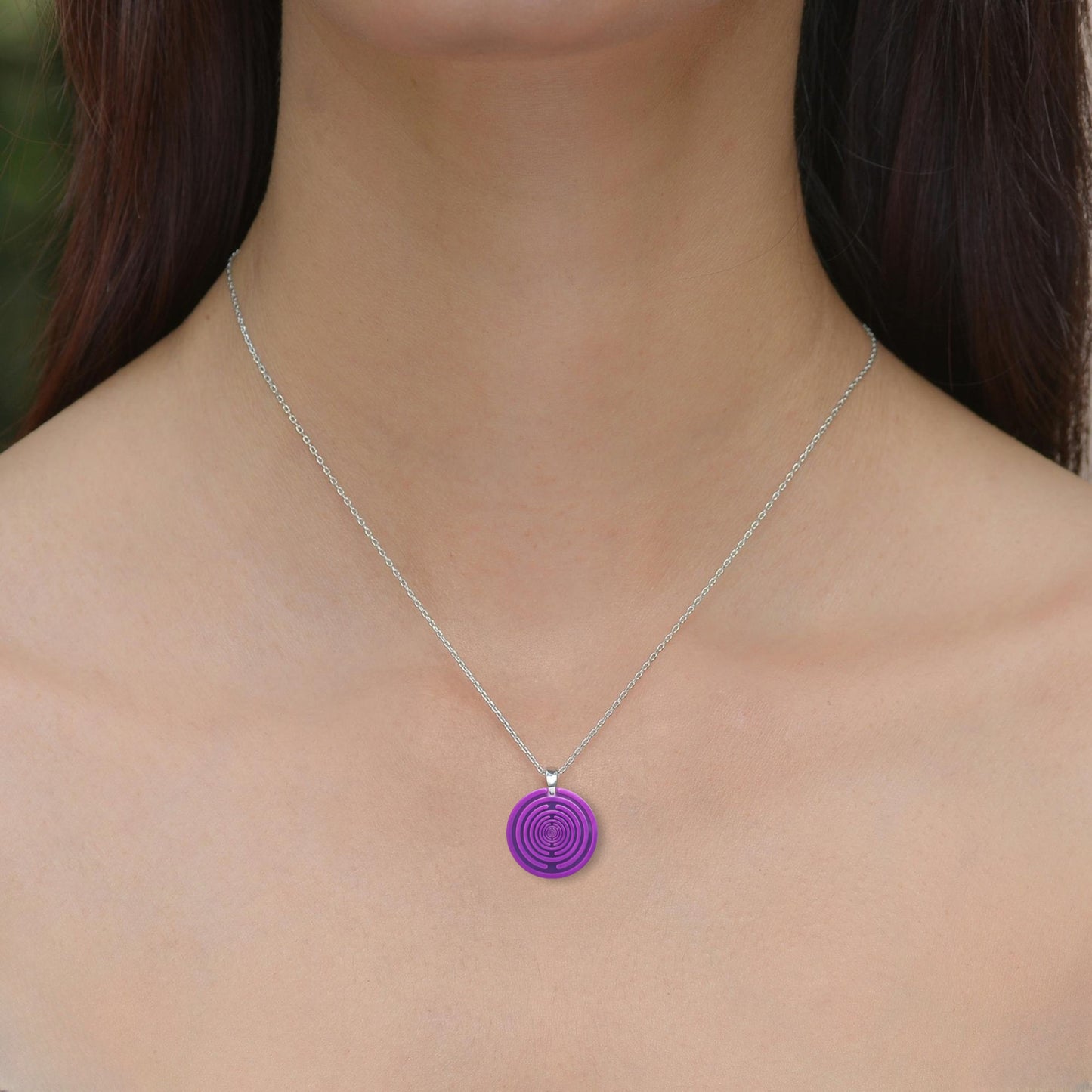 Tesla x Lakhovsky Purple Energy Pendant